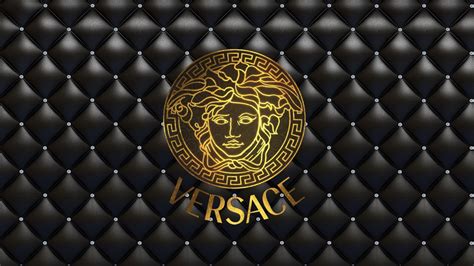 versace screen|Versace logo wallpaper 4k.